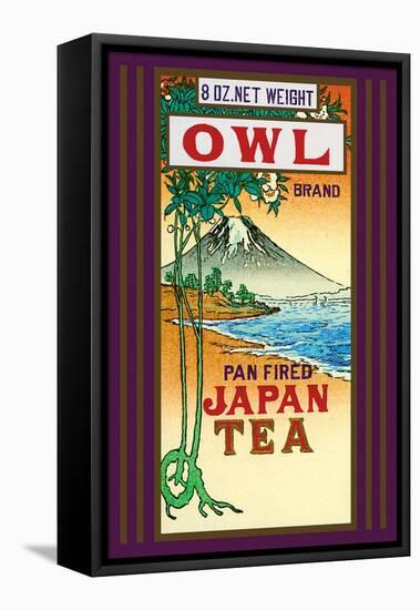 Owl Brand Tea-null-Framed Stretched Canvas