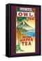 Owl Brand Tea-null-Framed Stretched Canvas