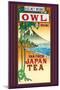 Owl Brand Tea-null-Mounted Art Print