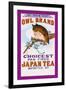 Owl Brand Tea-null-Framed Art Print