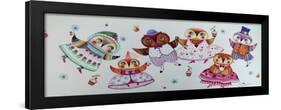 Owl Dance-Oxana Zaika-Framed Giclee Print