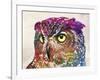 Owl Drawing-Mark Ashkenazi-Framed Giclee Print