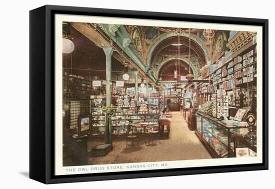 Owl Drug Store, Kansas City, Missouri-null-Framed Stretched Canvas