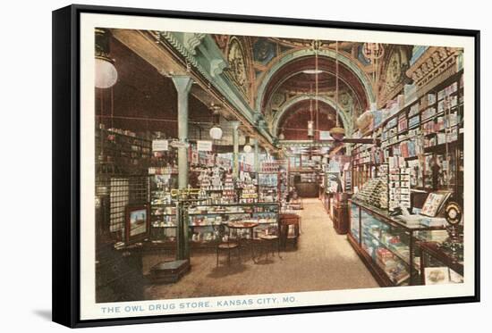 Owl Drug Store, Kansas City, Missouri-null-Framed Stretched Canvas