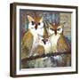 Owl Family-Blenda Tyvoll-Framed Giclee Print