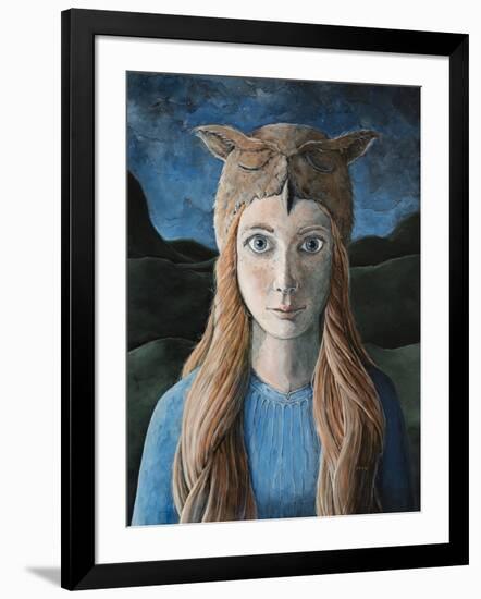 Owl Girl-Jamin Still-Framed Giclee Print