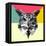 Owl Head-Lisa Kroll-Framed Stretched Canvas