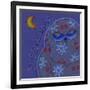 Owl I (Snowy Owl)-Denny Driver-Framed Giclee Print