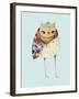 Owl I-Ashley Percival-Framed Giclee Print