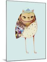 Owl I-Ashley Percival-Mounted Giclee Print