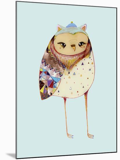 Owl I-Ashley Percival-Mounted Giclee Print