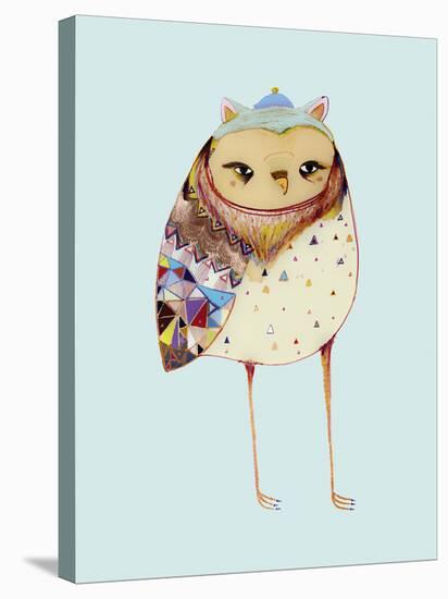 Owl I-Ashley Percival-Stretched Canvas