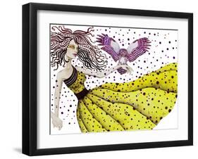 Owl II-Jami Goddess-Framed Art Print