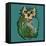 Owl in Flip-Flops, Cartoon Drawing, Cute Illustration for Children, Vector Illustration for T-Shirt-De Visu-Framed Stretched Canvas