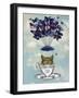 Owl in Teacup-Fab Funky-Framed Art Print