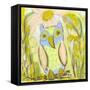 Owl in the Brambles-Wyanne-Framed Stretched Canvas