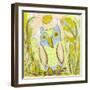 Owl in the Brambles-Wyanne-Framed Giclee Print