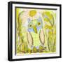 Owl in the Brambles-Wyanne-Framed Giclee Print