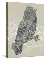Owl King-Rachel Caldwell-Stretched Canvas