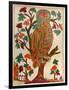 Owl, Lubok Print, 1800-null-Framed Premium Giclee Print