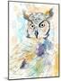 Owl Majestic II-Annie Warren-Mounted Art Print