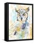 Owl Majestic II-Annie Warren-Framed Stretched Canvas