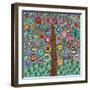 Owl Party-Kerri Ambrosino-Framed Giclee Print