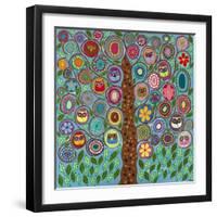 Owl Party-Kerri Ambrosino-Framed Giclee Print