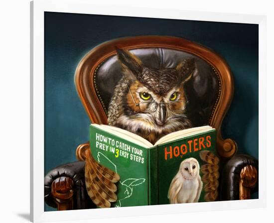 Owl Porn-Lucia Heffernan-Framed Art Print