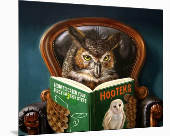 Owl Porn-Lucia Heffernan-Mounted Art Print