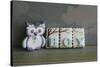 Owl Quilled Boy-null-Stretched Canvas