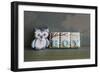 Owl Quilled Boy-null-Framed Photographic Print