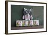 Owl Quilled Girl-null-Framed Photographic Print