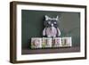 Owl Quilled Girl-null-Framed Photographic Print