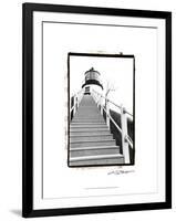 Owl's Head Light, Maine-Laura Denardo-Framed Art Print