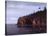 Owl's Head Light-David Knowlton-Stretched Canvas
