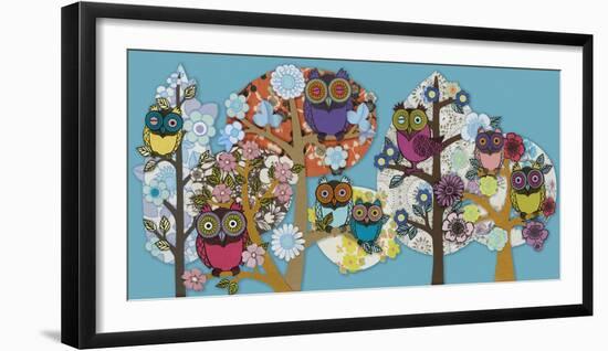 Owl Stock-Helen Musselwhite-Framed Giclee Print