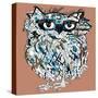 Owl, Symbol of Halloween, Vector Illustration. Illustration for T-Shirt.-De Visu-Stretched Canvas