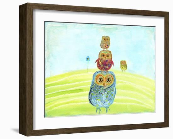 Owl Totem-Ingrid Blixt-Framed Art Print