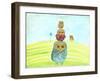 Owl Totem-Ingrid Blixt-Framed Art Print