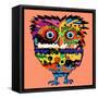 Owl, Vector Illustration, Illustration for T-Shirt, Illustration for Children (A Series of Popular-De Visu-Framed Stretched Canvas