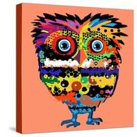 Owl, Vector Illustration, Illustration for T-Shirt, Illustration for Children (A Series of Popular-De Visu-Stretched Canvas