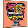 Owl, Vector Illustration, Illustration for T-Shirt, Illustration for Children (A Series of Popular-De Visu-Mounted Art Print