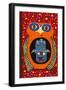 Owl with Evil Eye Hamsa-Kerri Ambrosino-Framed Giclee Print