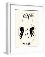 Owl-Pablo Picasso-Framed Serigraph