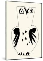 Owl-Pablo Picasso-Mounted Serigraph