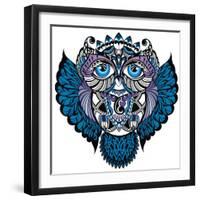 Owl-worksart-Framed Premium Giclee Print