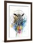 Owl-Karin Roberts-Framed Art Print