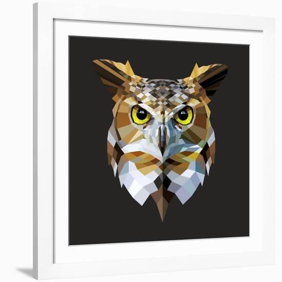 Owl-Lora Kroll-Framed Art Print