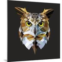 Owl-Lora Kroll-Mounted Art Print